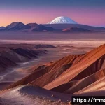 Home 17 아타르 사막 투어 - **Prompt:** "A lone figure stands on a ridge overlooking the vast, arid landscape of the Valle de la...