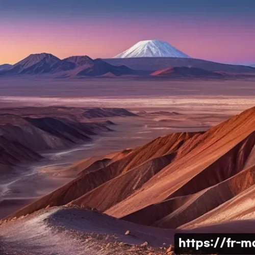 Home 12 아타르 사막 투어 - **Prompt:** "A lone figure stands on a ridge overlooking the vast, arid landscape of the Valle de la...